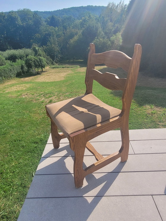 Image 1 of 4x Guillerme en Chambron stoelen