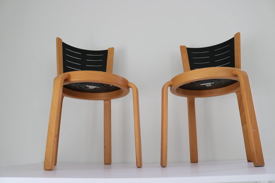 Image 1 of 4x Johnny Sorensen & Rud Thygesen voor Magnus Olesen Dart stoelen