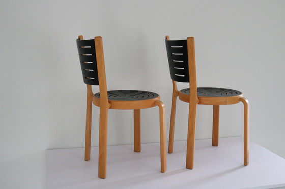 Image 1 of 4x Johnny Sorensen & Rud Thygesen voor Magnus Olesen Dart stoelen