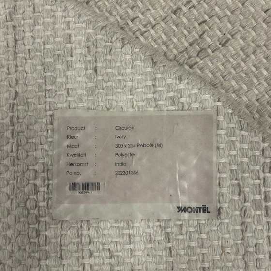 Image 1 of Montel Circulair Vloerkleed Ivory 300X204Cm