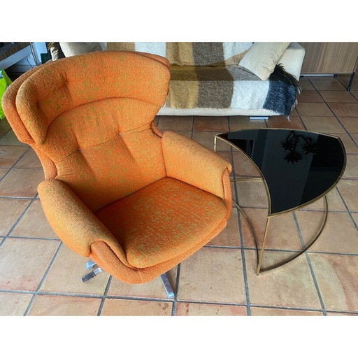 Vintage draai- en kantelstoel, 1970