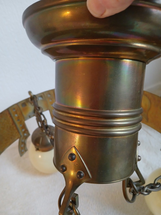 Image 1 of Mooie Art Nouveau / Jugendstil Hanglamp