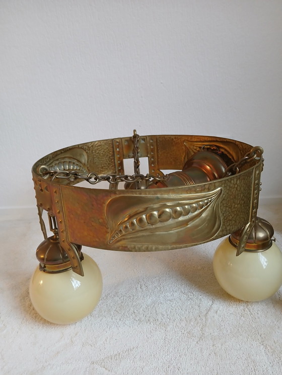 Image 1 of Mooie Art Nouveau / Jugendstil Hanglamp