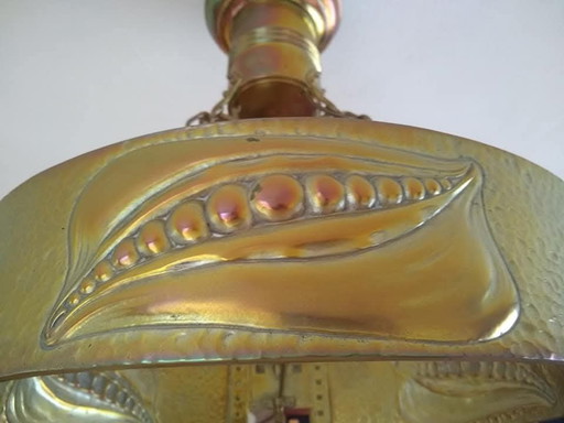 Mooie Art Nouveau / Jugendstil Hanglamp