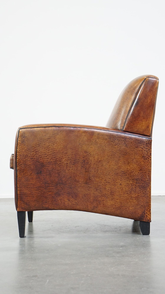 Image 1 of Vintage Schapenleren Design Armchair 