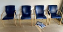 4x Leolux Cimaronne stoelen