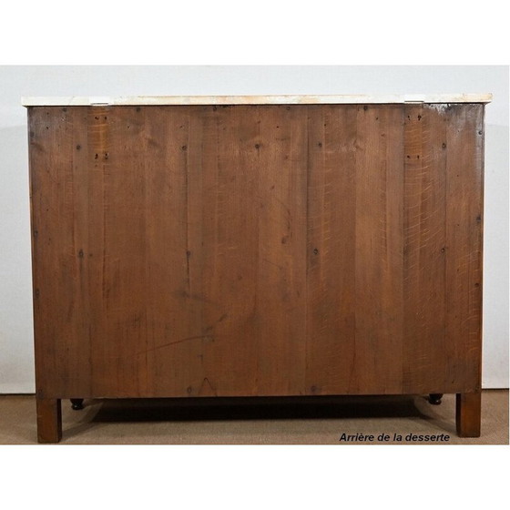 Image 1 of Vintage Art deco serveertafel in ceylon blond mahonie, jaren 1900