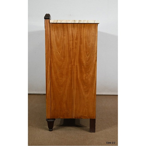 Image 1 of Vintage Art deco serveertafel in ceylon blond mahonie, jaren 1900