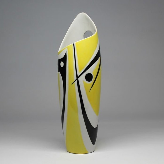 Image 1 of Vintage vaas - "Wasp" - János Török - Zsolnay - 1950