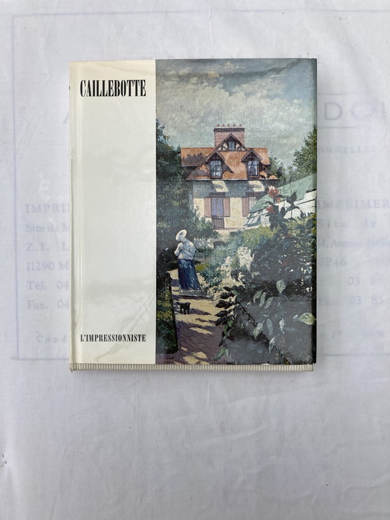 Image 1 of Gustave Caillebotte 2 Antiquarische Boeken 1988 en 1968, Zwitserse Editie