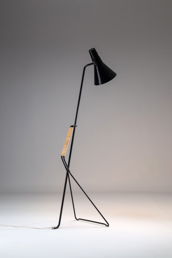 Image 1 of Grote Paperclip-Leg vloerlamp van ASEA