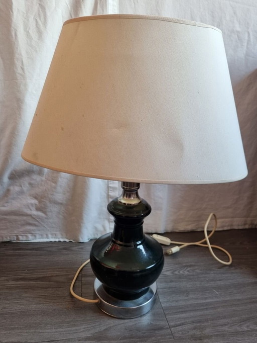 Lamp van keramiek uit 1970