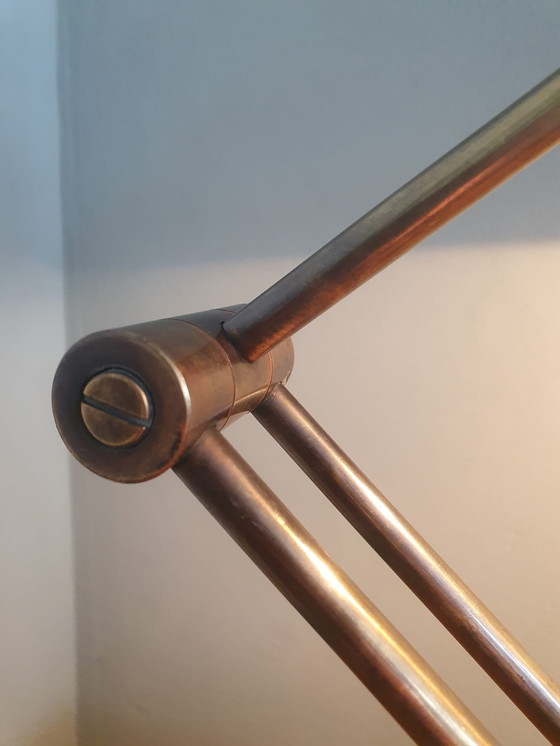 Image 1 of Vintage Relco brass wandlamp