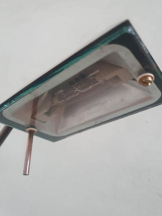 Image 1 of Vintage Relco brass wandlamp