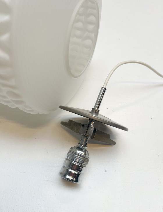 Image 1 of Opalen Plafondlamp Van Aloys F. Gangkofner Voor Peill & Putzler, 1960'S