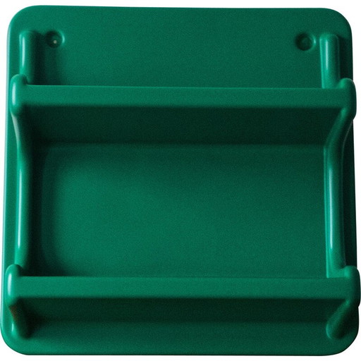 Vintage Space Age wandplank van thermogevormd plastic door Jean Paul Emonds Alt, 1970