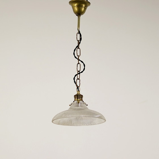 Image 1 of Art Deco Holophane Hanglamp