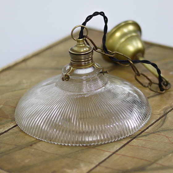 Image 1 of Art Deco Holophane Hanglamp