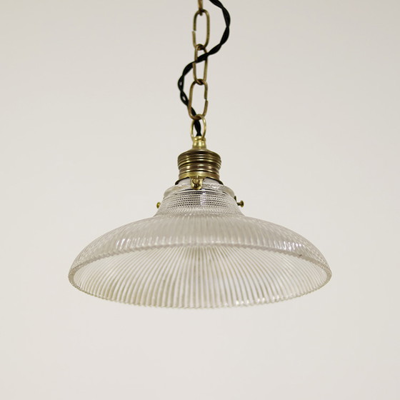 Image 1 of Art Deco Holophane Hanglamp