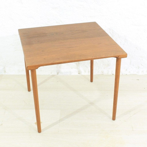 Vintage teakhouten bijzettafel door Hvidt en Nielsen voor France et Son, Denemarken 1960
