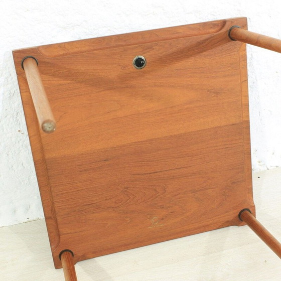 Image 1 of Vintage teakhouten bijzettafel door Hvidt en Nielsen voor France et Son, Denemarken 1960