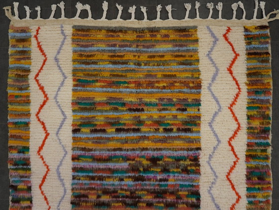 Image 1 of Berber Vloerkleed - 298 Cm X 204 Cm - Gekleurde Wol