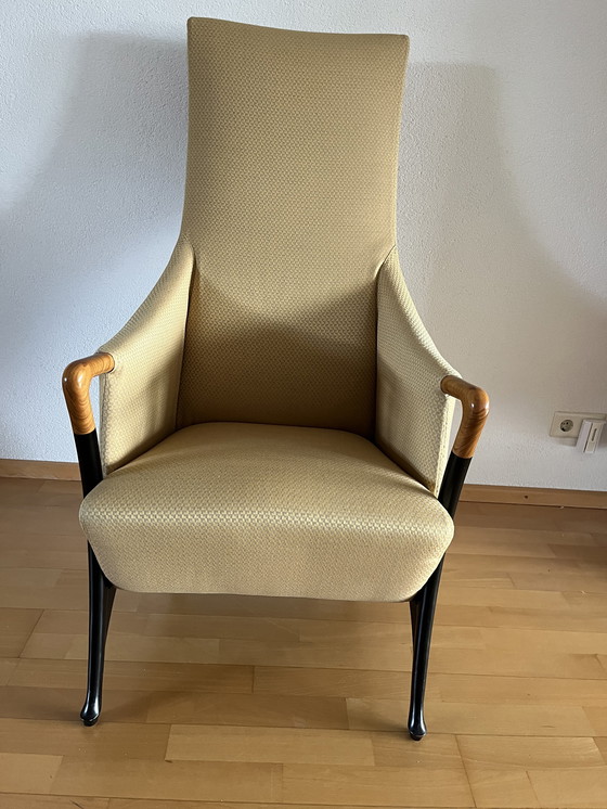 Image 1 of Giorgetti Fauteuil Hoge Rugleuning