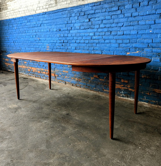 Image 1 of Midcentury uitschuifbare tafel, Denemarken, 1960