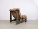 Vintage Brutalistische Loungestoel Midden Eeuw