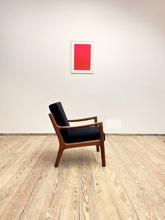 Image 1 of Fauteuil // Teakhouten fauteuil van Ole Wanscher voor France and Son, Denemarken, 1950