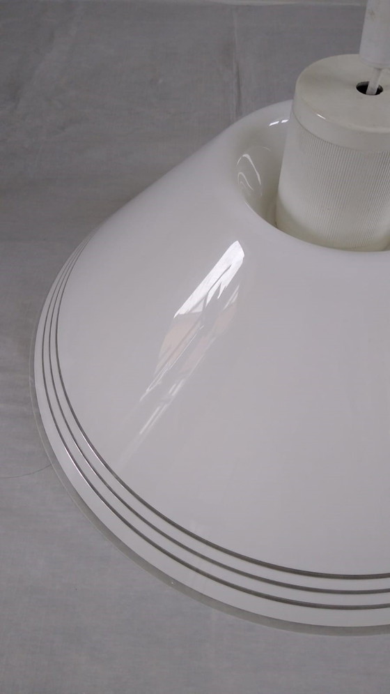 Image 1 of IGuzzini design A. Pozzi, Grote zeldzame hanglamp