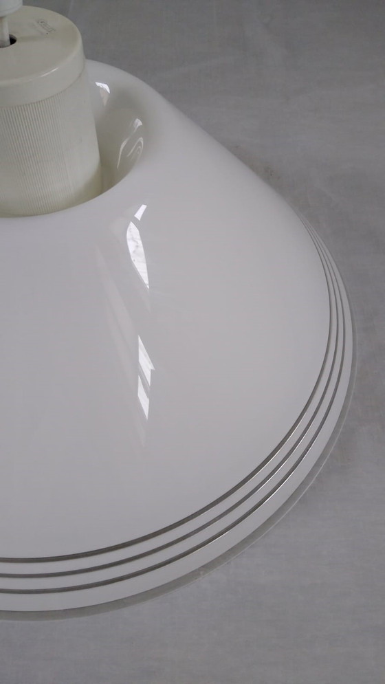 Image 1 of IGuzzini design A. Pozzi, Grote zeldzame hanglamp