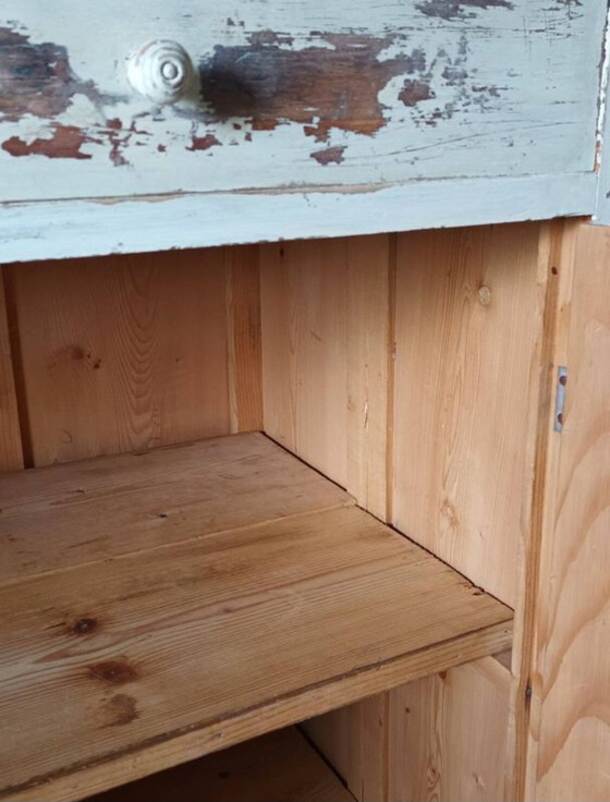 Image 1 of Hoog Antiek Parijse Dressoir