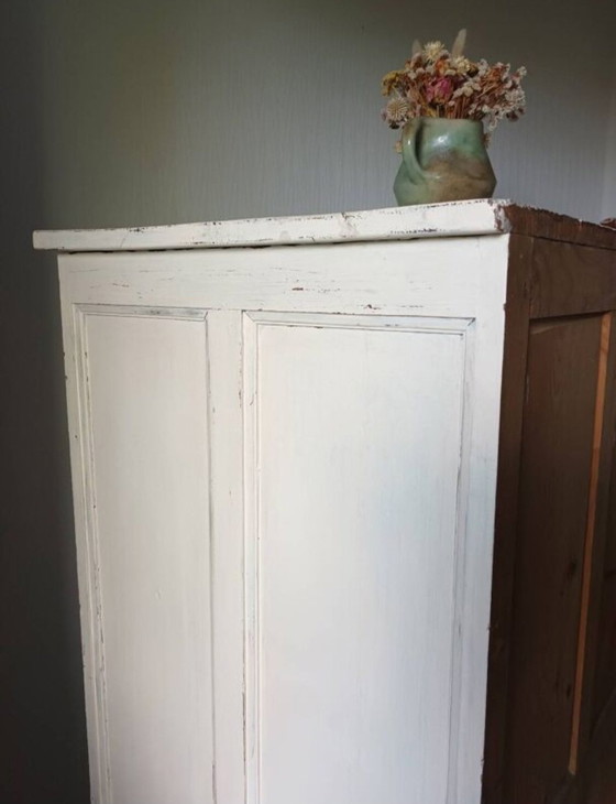 Image 1 of Hoog Antiek Parijse Dressoir