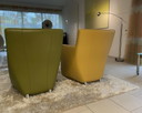 2x Leolux Dolcinea fauteuils