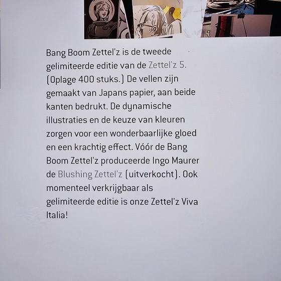 Image 1 of Ingo Maurer Bang Boom Zettel'Z Gelimiteerde  Oplage