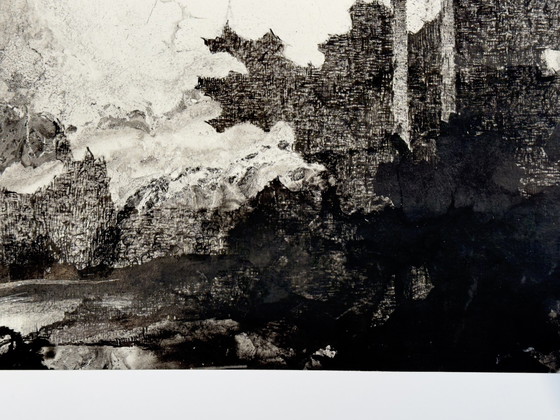 Image 1 of Inktlandschap. 1978. - Eugene Eechaut (1928-2019)