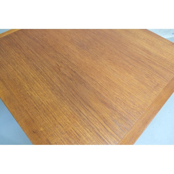 Image 1 of Vintage teakhouten salontafel model 301 van Børge Mogensen voor Fredericia, Denemarken 1960