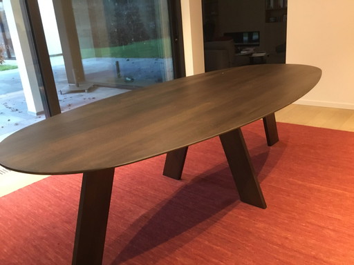 Handgemaakte Ovale Tafel