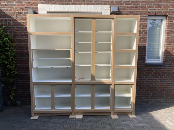 Image 1 of Wandmeubel Op Bestelling Gemaakt Door Meubelmaker