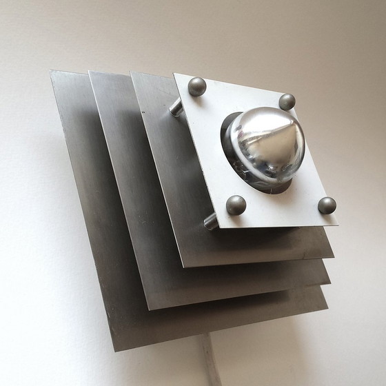 Image 1 of Metalen wandlamp Mid Century, 1970