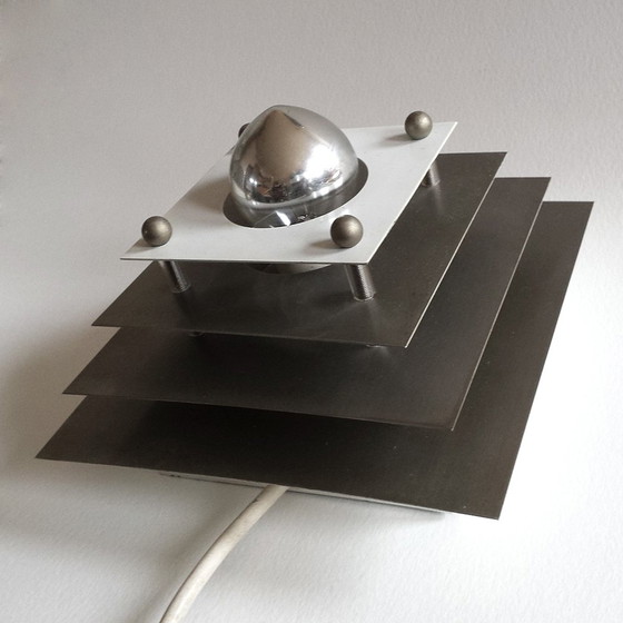 Image 1 of Metalen wandlamp Mid Century, 1970