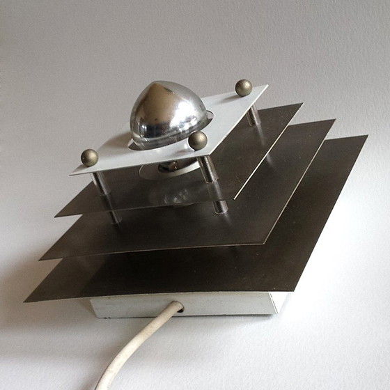 Image 1 of Metalen wandlamp Mid Century, 1970