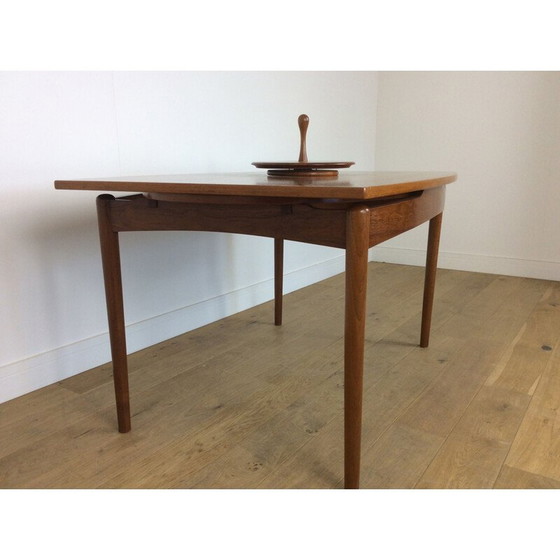 Image 1 of Vintage scandinavische ovale eettafel