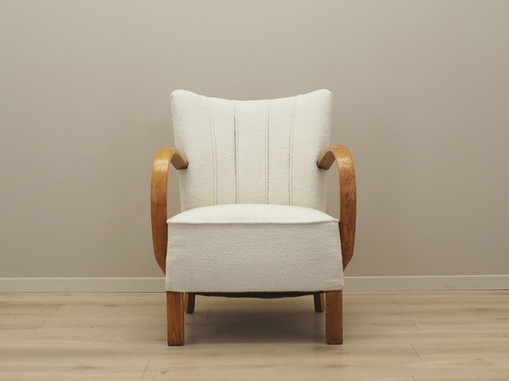 Image 1 of Eikenhouten fauteuil, Art Déco, 1950S, Productie: Denemarken