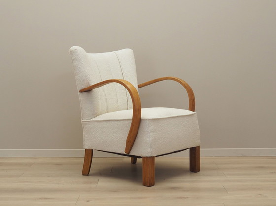 Image 1 of Eikenhouten fauteuil, Art Déco, 1950S, Productie: Denemarken