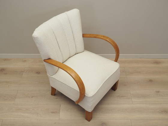 Image 1 of Eikenhouten fauteuil, Art Déco, 1950S, Productie: Denemarken