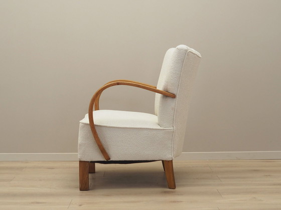 Image 1 of Eikenhouten fauteuil, Art Déco, 1950S, Productie: Denemarken