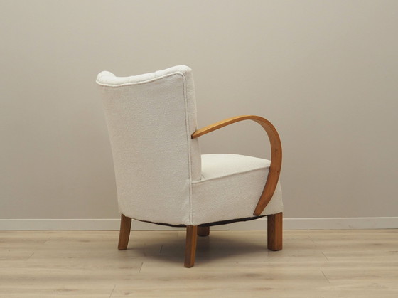 Image 1 of Eikenhouten fauteuil, Art Déco, 1950S, Productie: Denemarken