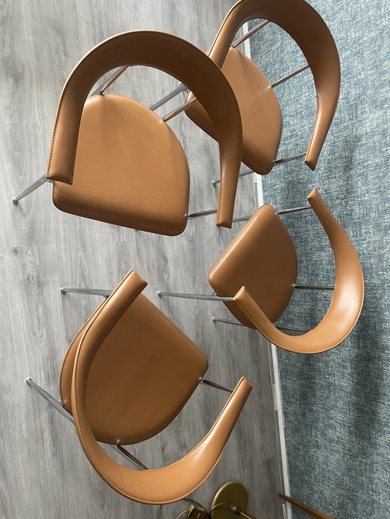 Image 1 of 4x Fasem P40 armchair by Vegni & Gualtierotti